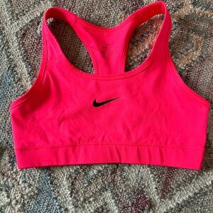 Nike Dri-FIT Vibrant Pink Sports Bra